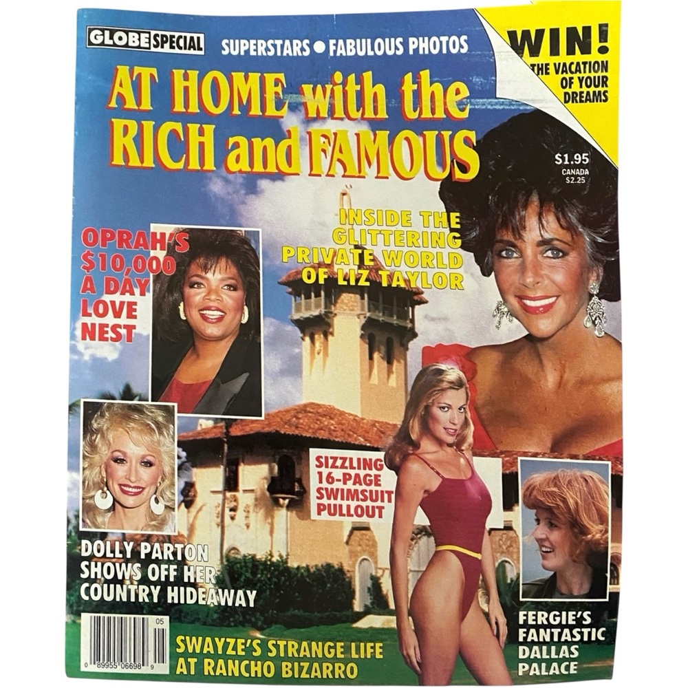 3/$30 Globe Special Tabloid Magazine 1991